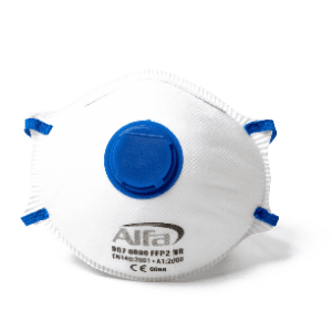 Masques cup FFP2 avec valve