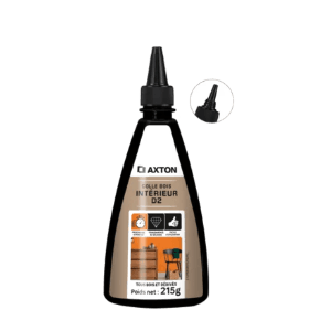 Axton - Colle bois intérieur D2 biberon 215g